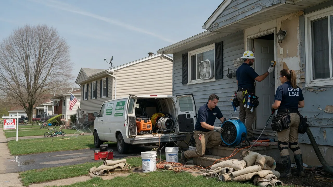 Flood Cleanup in Beach, ND near me